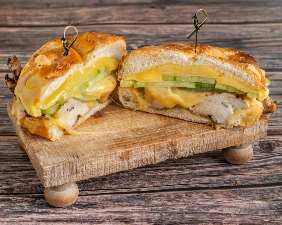 Chicken and Cheese sandwich at BITE Sandwich Miami