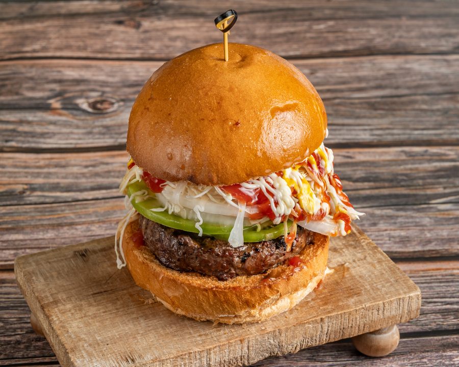 Chimi Burger at BITE Sandwich Miami