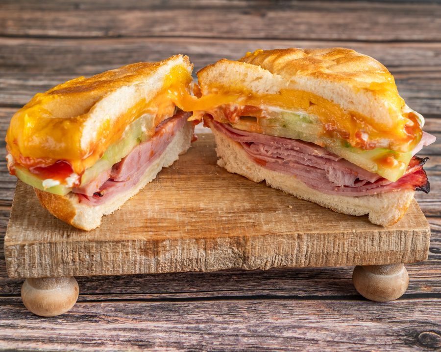 Ham and Cheese sandwich at BITE Sandwich Miami